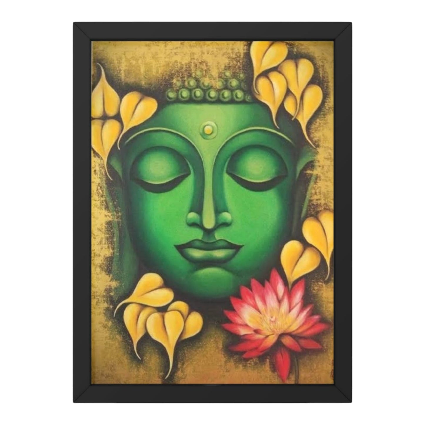 Premium Handmade Serene Buddha Wall Art – Tranquility & Spiritual Bliss