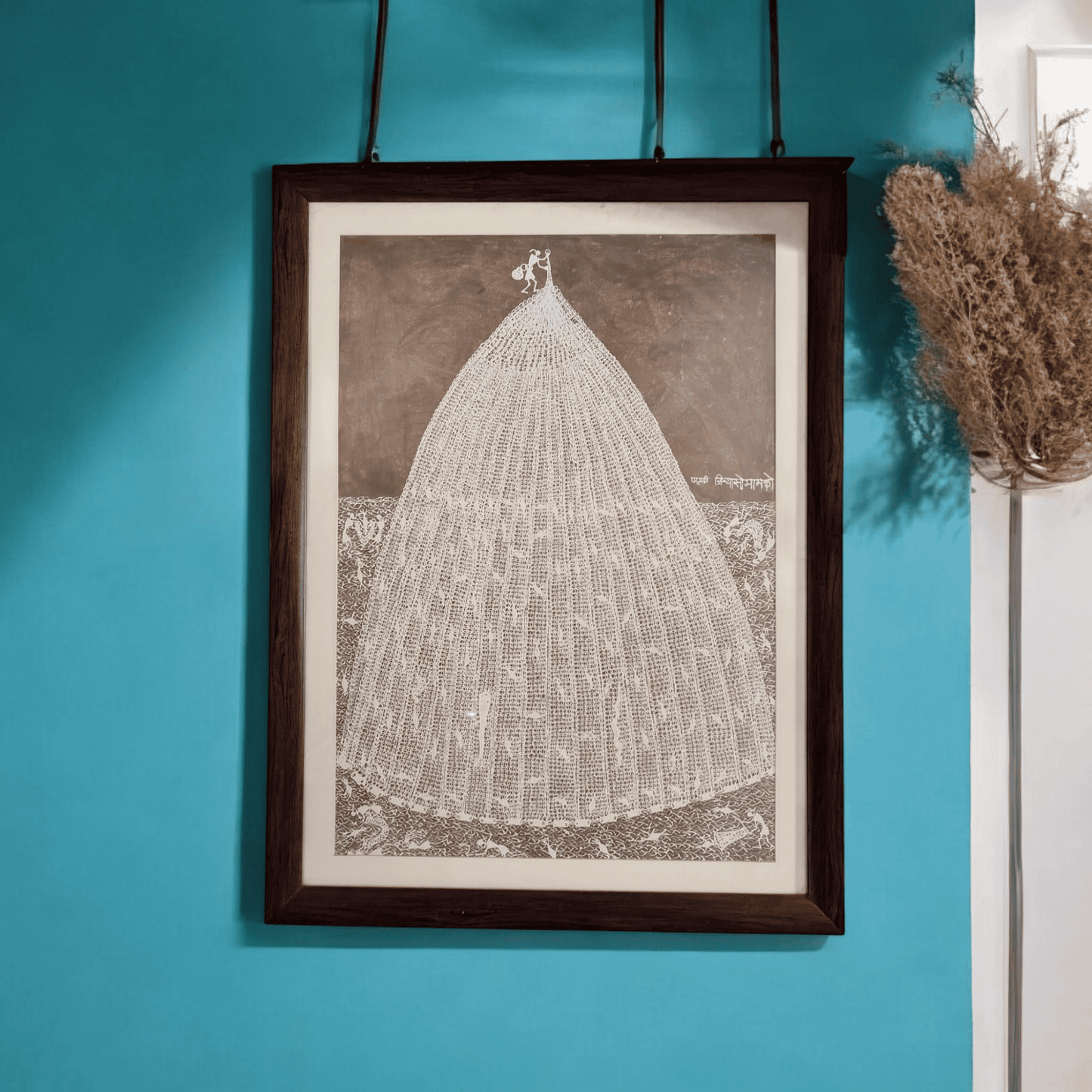Fishing Net - Traditional Warli Art (43"*32")