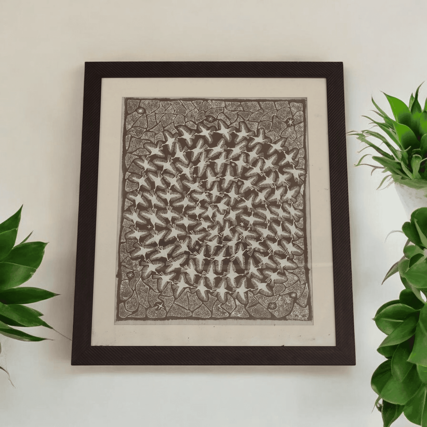 Ashradevi Painting - Traditional Warli Painting (26"*22")
