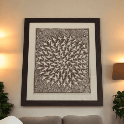 Ashradevi Painting - Traditional Warli Painting (26"*22")